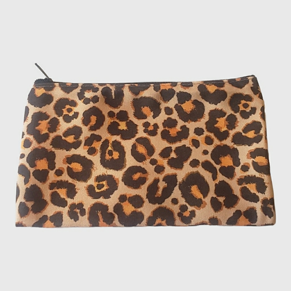 Animal print makeup up bag, New-in-Bag